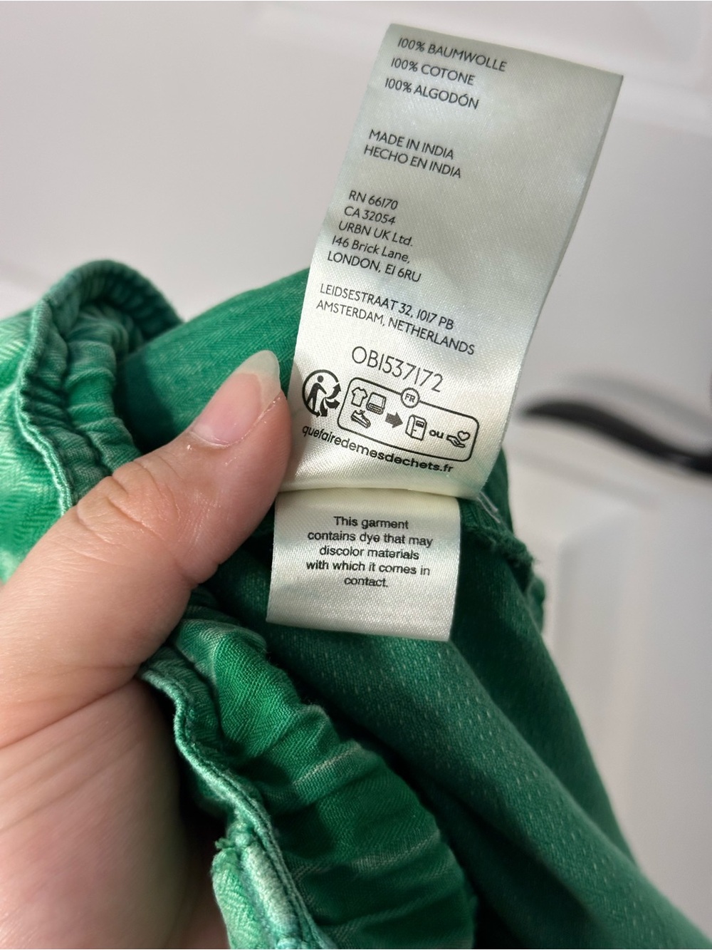We The Free Amazon Kelly Green Tahiti Pull-On Cargo Pants Sz M Streetwear Boho - Picture 12 of 12